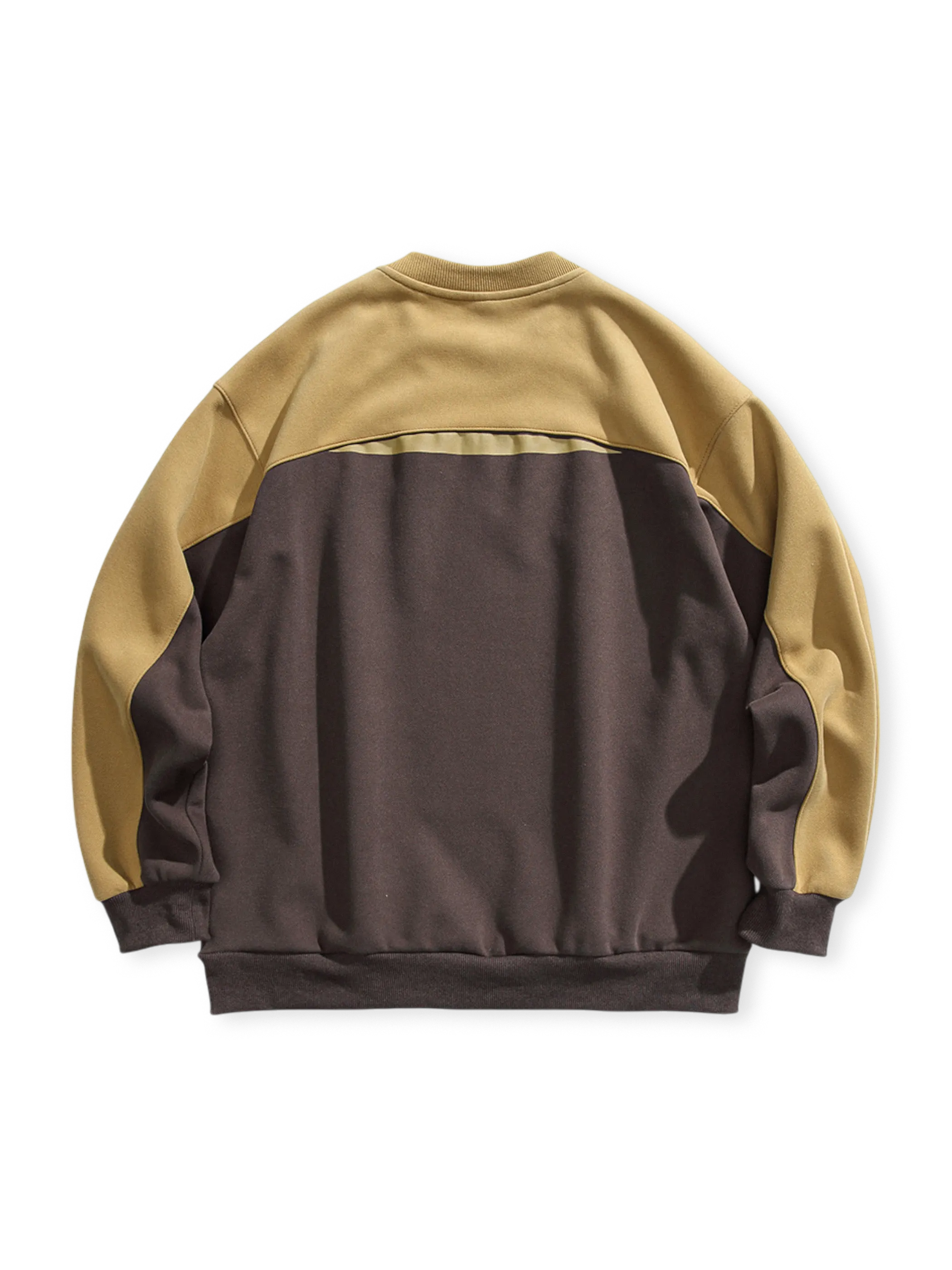 カラーブロックヴィンテージスポーツスウェット全体展示