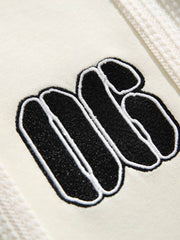 刺繍プリント襟付きスウェット