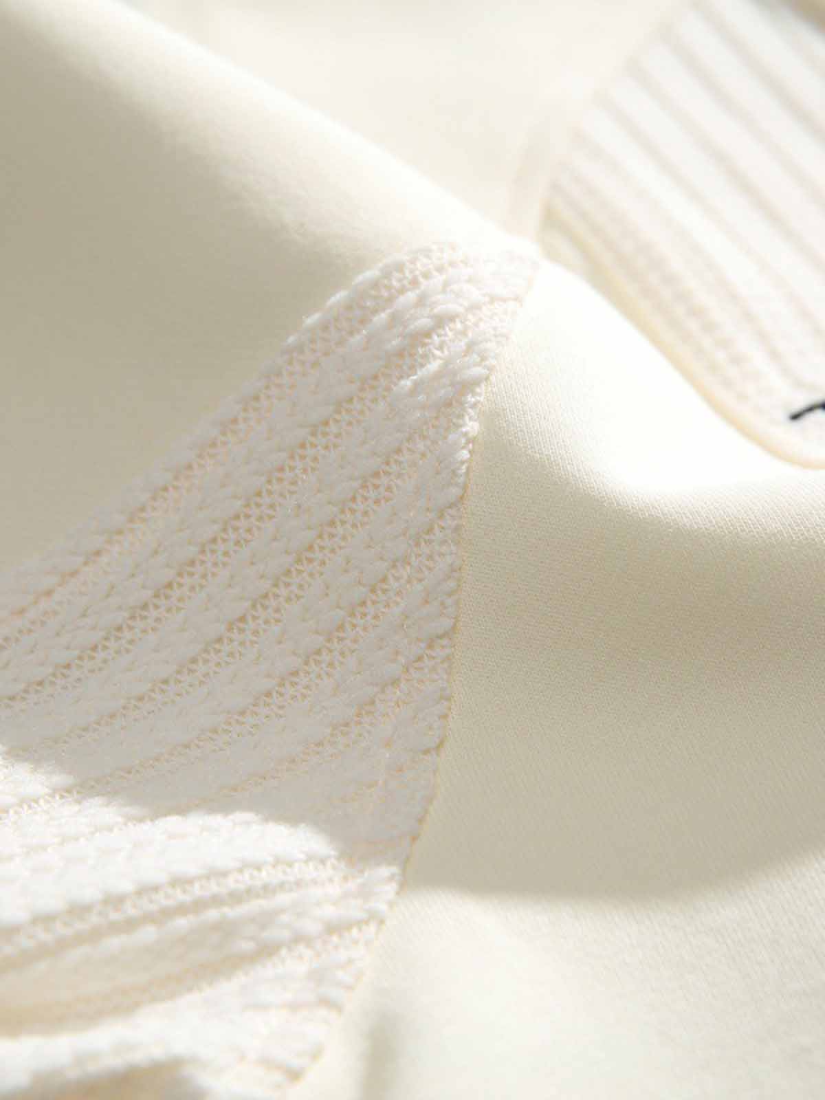 刺繍プリント襟付きスウェット