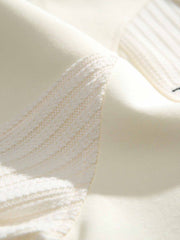 刺繍プリント襟付きスウェット