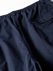 プリーツ加工ナイロン ワイドパンツ