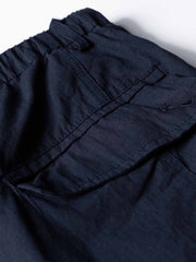 プリーツ加工ナイロン ワイドパンツ