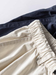 プリーツ加工ナイロン ワイドパンツ