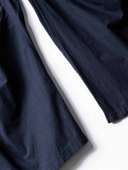 プリーツ加工ナイロン ワイドパンツ