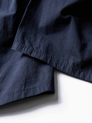 プリーツ加工ナイロン ワイドパンツ