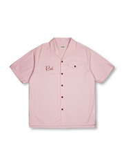 半袖キューバシャツ、胸ポケット付き