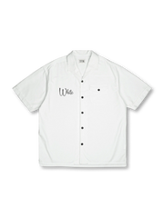 半袖キューバシャツ、胸ポケット付き