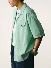 N.COLORシリーズ ヴィンテージキューバシャツ