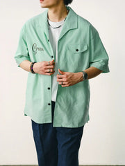 N.COLORシリーズ ヴィンテージキューバシャツ