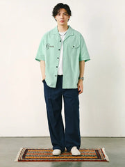 N.COLORシリーズ ヴィンテージキューバシャツ