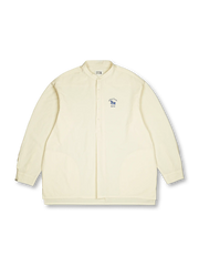 ソローナシアサッカー立襟シャツの全体