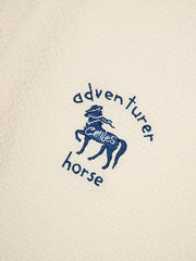 ソローナシアサッカー立襟シャツ