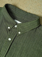 組み合わせポケット付きヴィンテージチェックシャツ