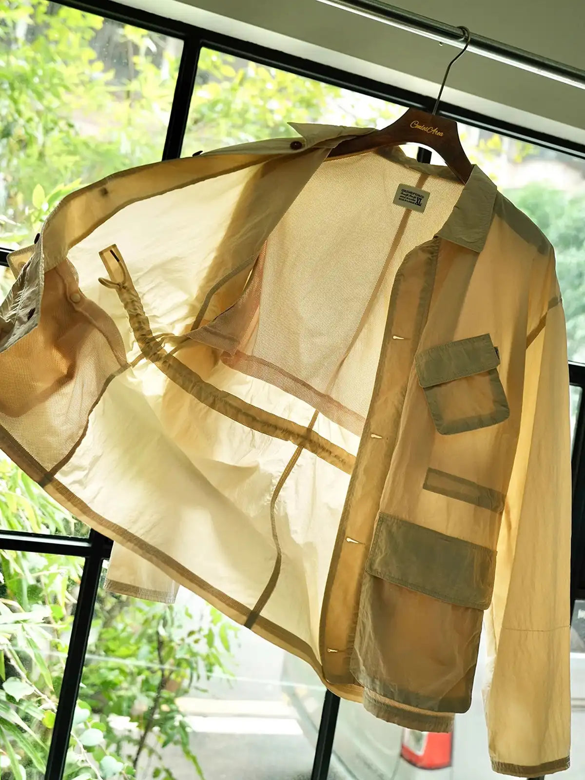 ライトウェイトスキンポケットジャケット全体