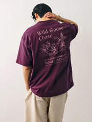ワイルドグースチェイスプリントTシャツ