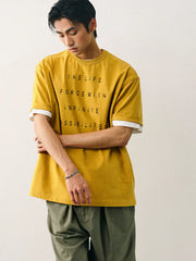 ヴィンテージダメージロゴTシャツ