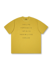 ヴィンテージダメージロゴTシャツ正面