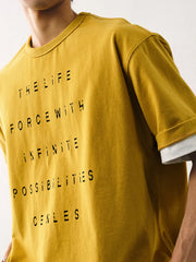 ヴィンテージダメージロゴTシャツ