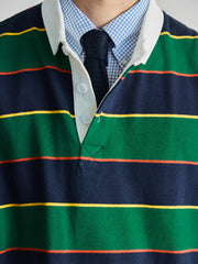 A&Sカラー アイビースタイル ラグビーシャツ