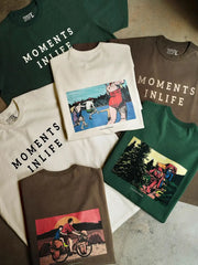 ワンフレームプリントTシャツの正面