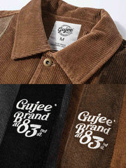 製品画像
パッチワークコーデュロイ襟付きジャケット、グラデーションカラーのパッチワークと胸元の刺繍ディテール、両サイドのポケットで実用性が増し、厚手の内側で秋冬に最適な暖かさを提供するジャケット
詳細画像
グラデーションパッチワークと刺繍ディテール、襟付きデザインで寒風を防ぐ、厚手の素材を使用した内側、冬の必需アイテムとして最適なデザイン