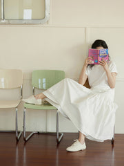 刺繍花柄ショートスリーブTシャツ