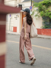 ワイドシルエット通勤カジュアルパンツ