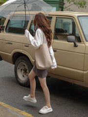 ヴィンテージハイウエストPUレザーミニスカート