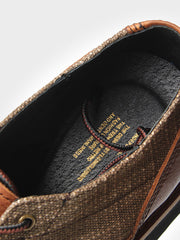 パッチワーク 牛革レザーハンドメイドシューズ