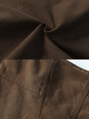 製品画像
"改良型 M51 スタンドカラー ワーク 中綿ジャケット、1950年代の米軍冬季制服を基にした現代的な改良型、ヴィンテージ感のある水洗い処理と自然な色あせ、加厚設計で防寒性と耐久性を強化"
詳細画像
"M51スタイルの改良型ワークジャケット、精緻な水洗い処理でヴィンテージ感のある外観、スタンドカラーで防寒性を高め、加厚設計とゆったりシルエットで快適な着心地を提供、大きなポケットとシンプルなボタンが特徴"