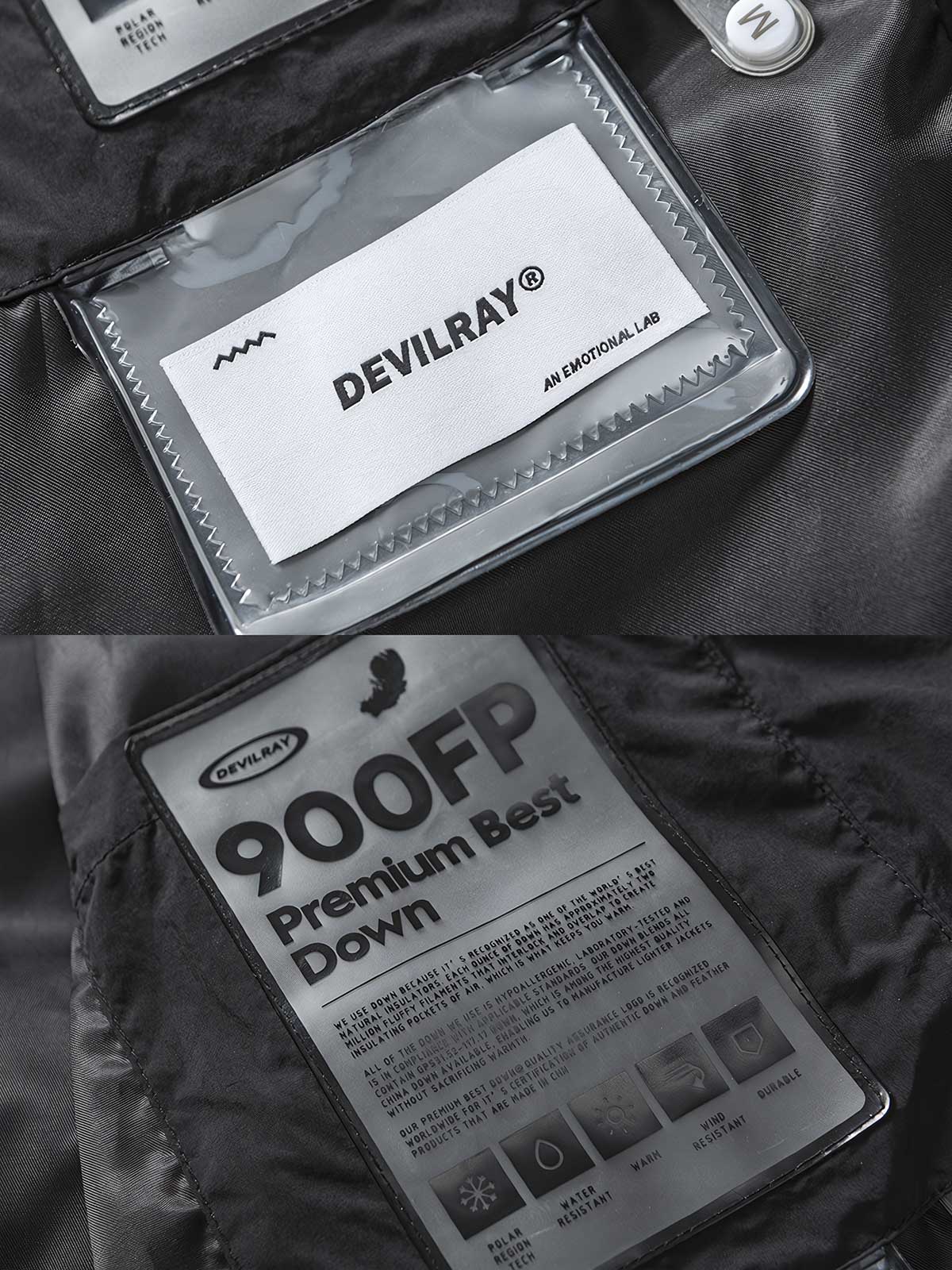 製品画像
アメリカンスタイルのダブルブレストスーツカラー中長丈ダウンの全体展示図。クラシックなデザインと高い保温性を兼ね備えた冬の必須アイテム。
詳細画像
スーツカラーとダブルブレストデザインのディテールクローズアップ。洗練されたフォーマルさと実用性を兼ね備えたデザインが際立つ。