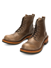 ハイカット牛革ワークブーツ