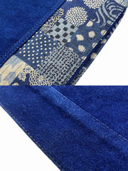 古布パッチワーク ベルベットジャケット