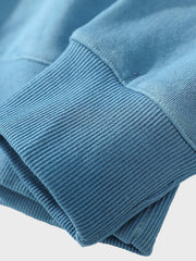 藍染め クルーネックスウェット