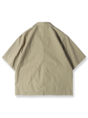 キューバカラー ワークシャツ半袖