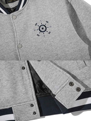 刺繍入り ベースボールジャケット