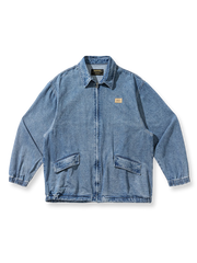 デニムシャツ ジップジャケット