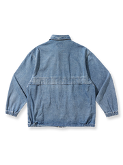 デニムシャツ ジップジャケット