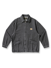 デニムシャツ ジップジャケット