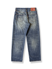 18oz レトロウォッシュデニムショートジャケット