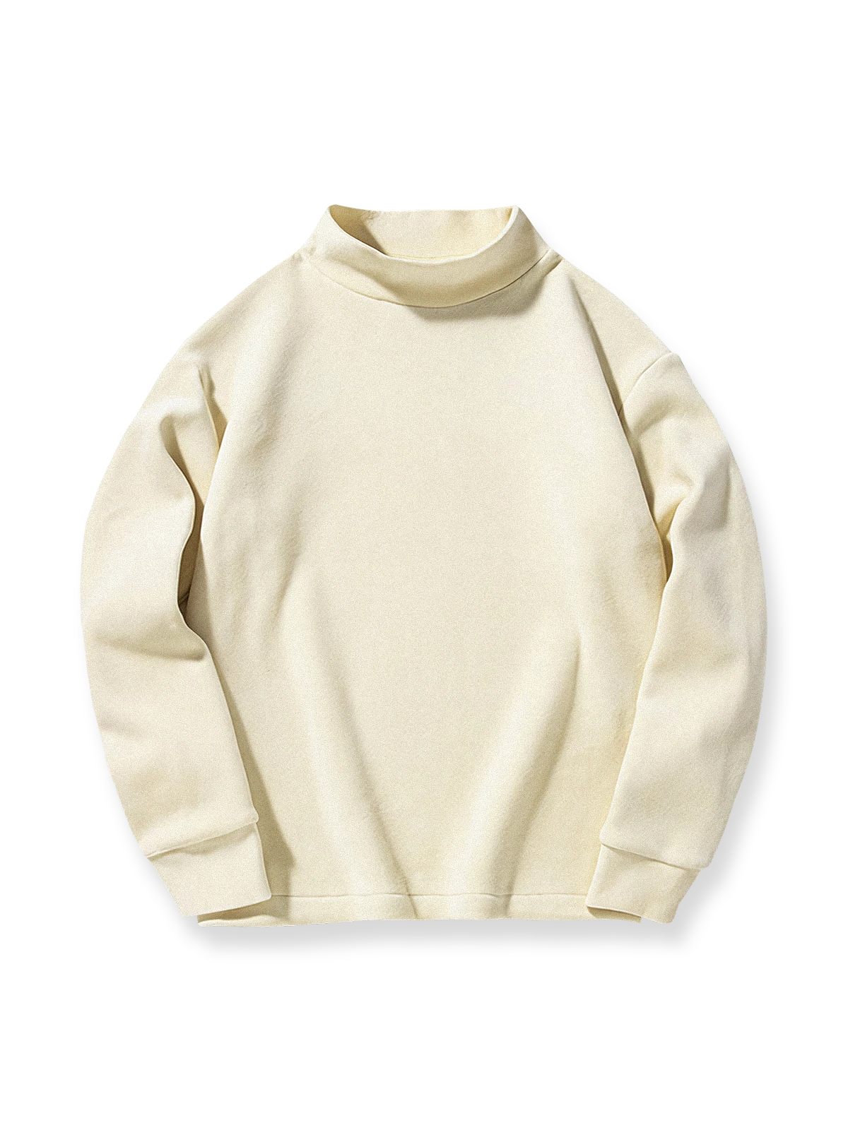 製品画像:
フリース素材を使用したモックネックスウェット。5色展開で、柔らかな手触りと優れた保温性が特徴。厚手でありながら、着心地は快適で、レイヤードスタイルにも最適なデザイン。
詳細画像:
中厚のフリース素材を採用し、伸縮性に優れたモックネックスウェット。防風性と保温性を兼ね備え、ルーズフィットのシルエットで快適な着心地。ポリエステル94.6%とスパンデックス5.4%の配合により、柔軟で動きやすい。