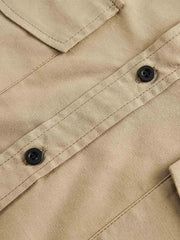 ソリッドカラーワークポケットシャツ