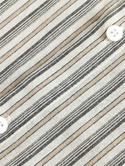 ベーシック ストライプボタンダウンシャツ