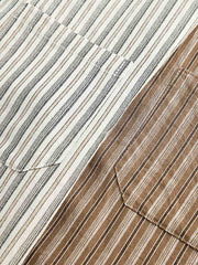 ベーシック ストライプボタンダウンシャツ