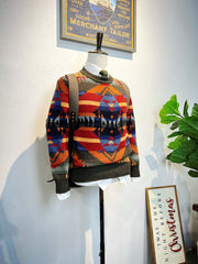 ナバホジャカードウール セーター