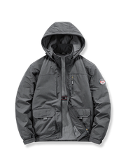 アウトドア バッジ付き防風ジャケット