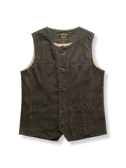 厚手 コーデュロイ ベスト