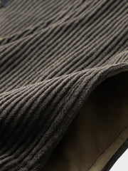 厚手 コーデュロイ ベスト