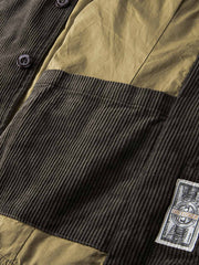 厚手 コーデュロイ ベスト