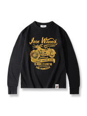 サイクルプリント ヘビーウェイトTシャツ